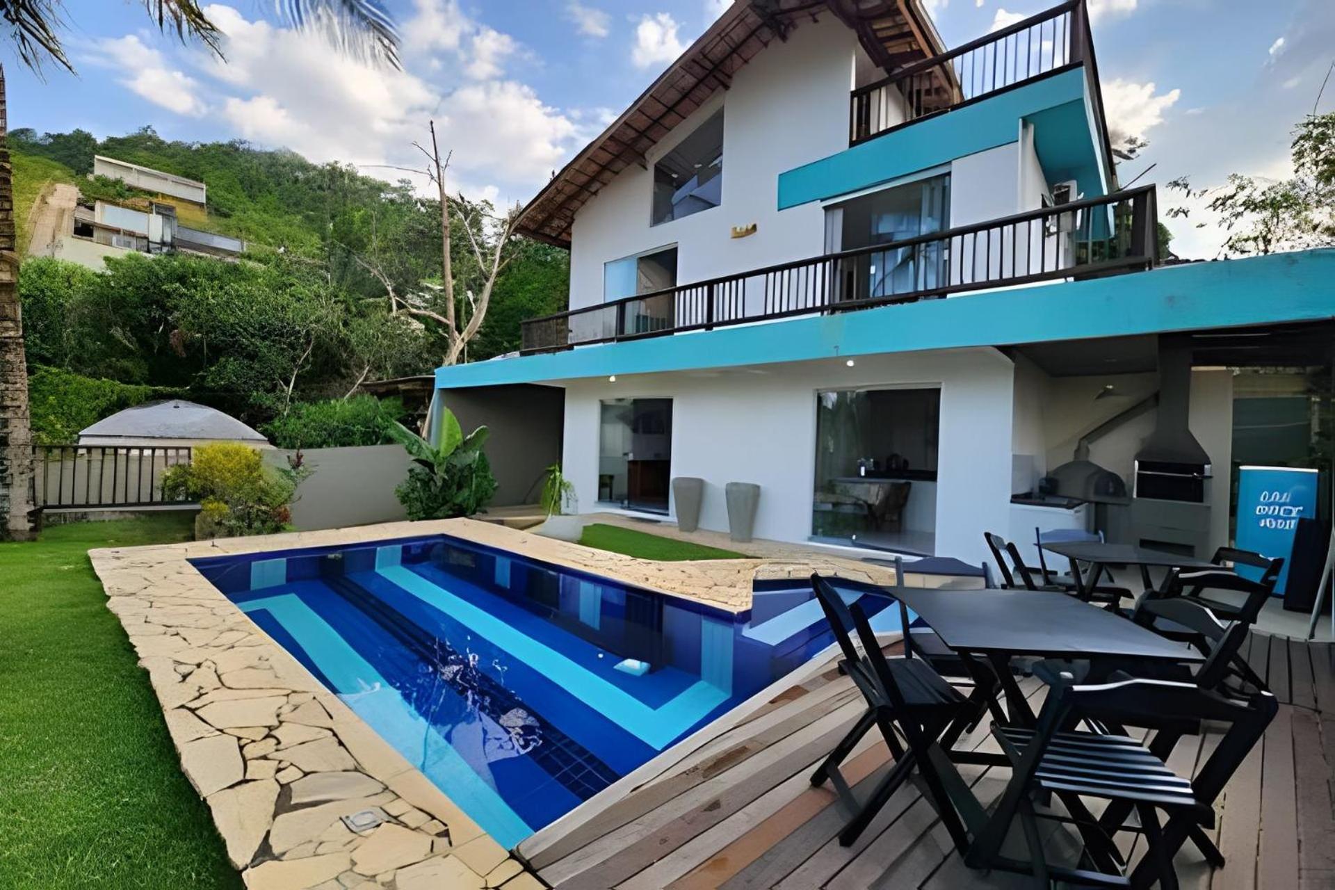 Bela Casa De 4 Suites Com Piscina E Vista - Curral Ilhabela Eksteriør bilde