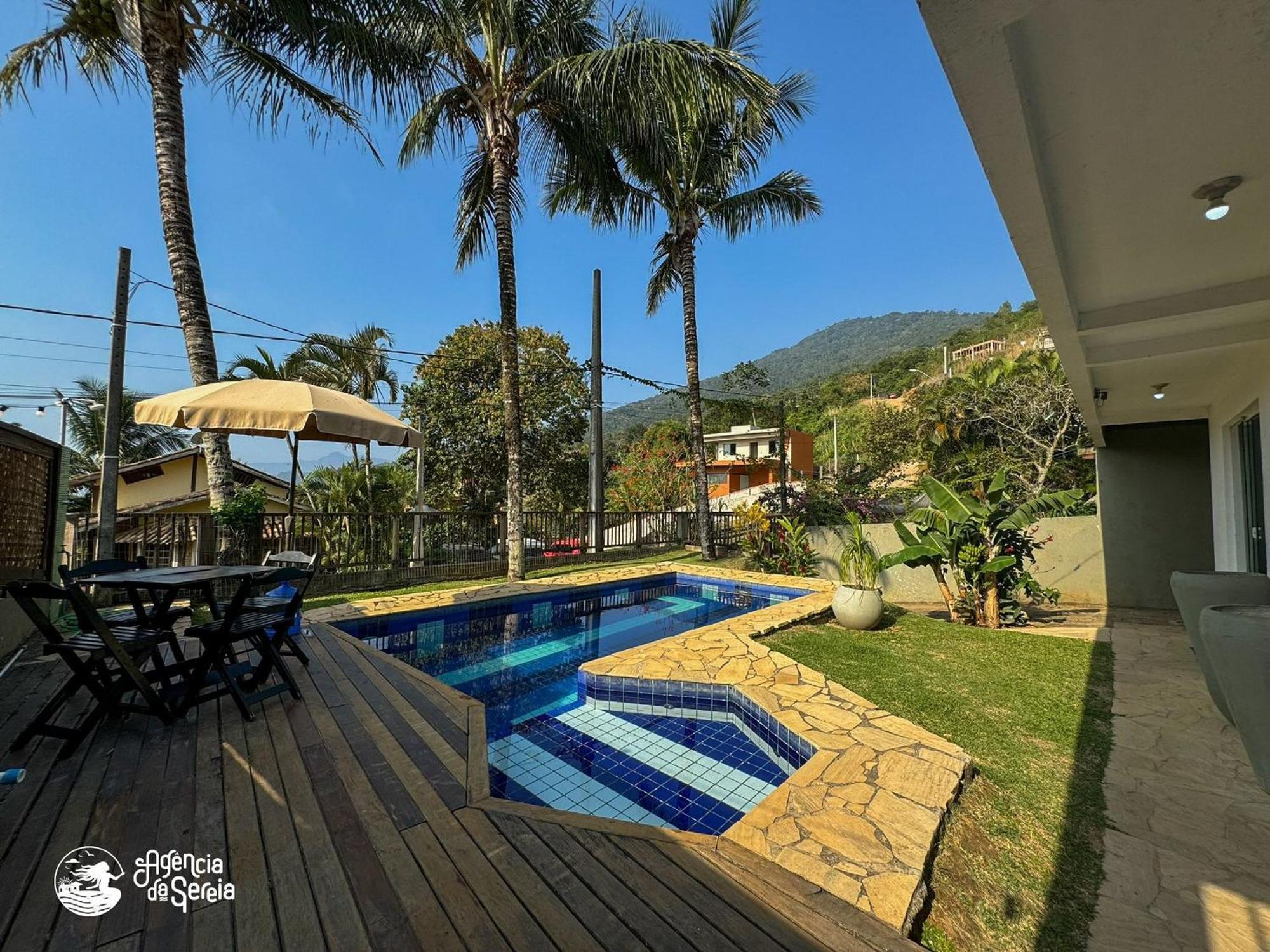 Bela Casa De 4 Suites Com Piscina E Vista - Curral Ilhabela Eksteriør bilde