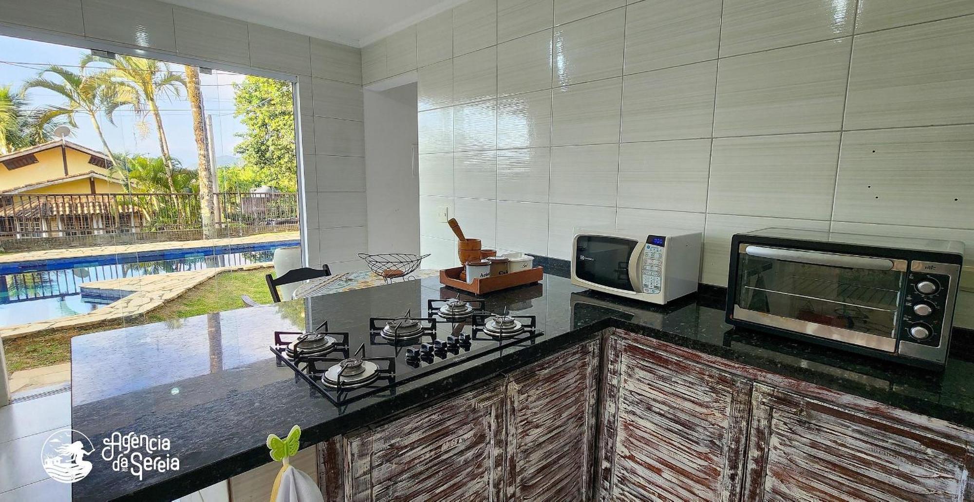 Bela Casa De 4 Suites Com Piscina E Vista - Curral Ilhabela Eksteriør bilde