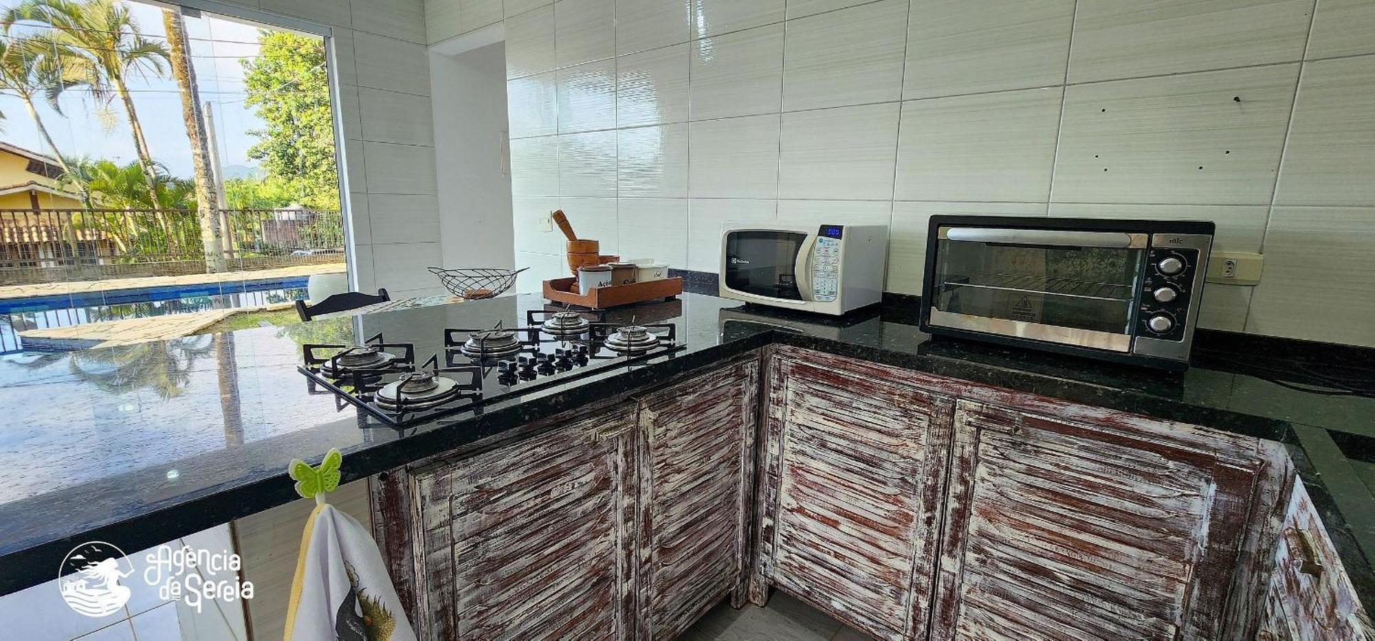 Bela Casa De 4 Suites Com Piscina E Vista - Curral Ilhabela Eksteriør bilde