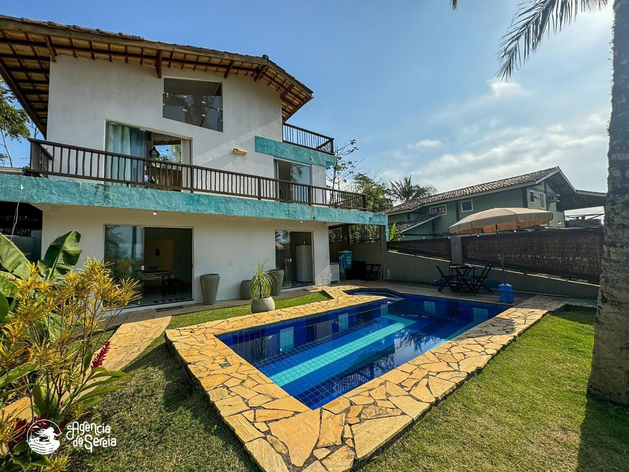 Bela Casa De 4 Suites Com Piscina E Vista - Curral Ilhabela Eksteriør bilde