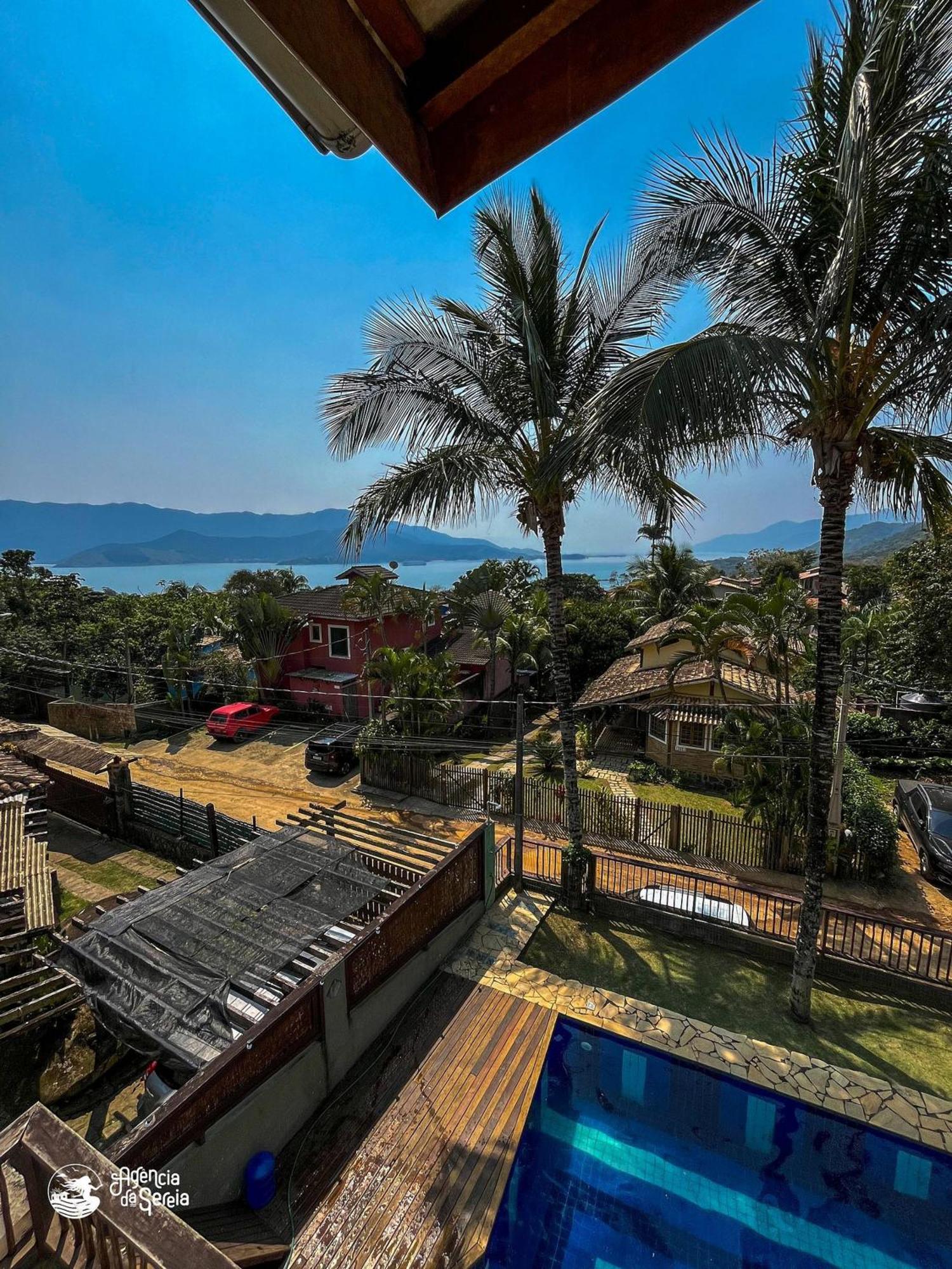 Bela Casa De 4 Suites Com Piscina E Vista - Curral Ilhabela Eksteriør bilde